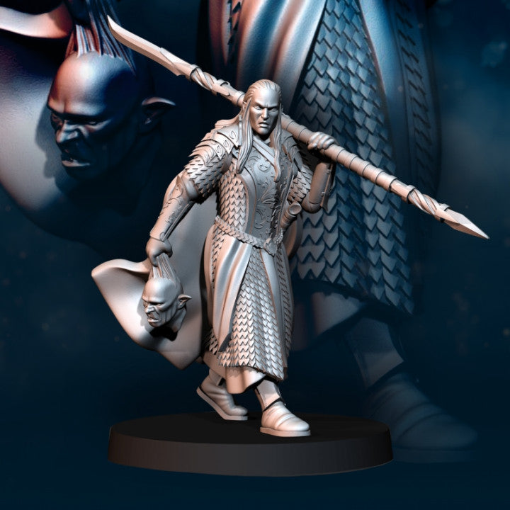 Armoured Wood Elf Captain